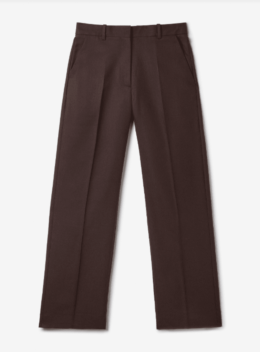 Classic suit trouser Chocolate brown/ Dagmar