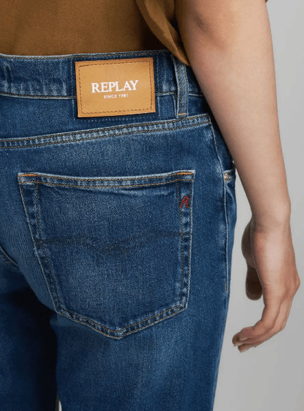 Hovedbilde AKEME STRAIGHT-FIT JEANS DARK BLUE/ Replay