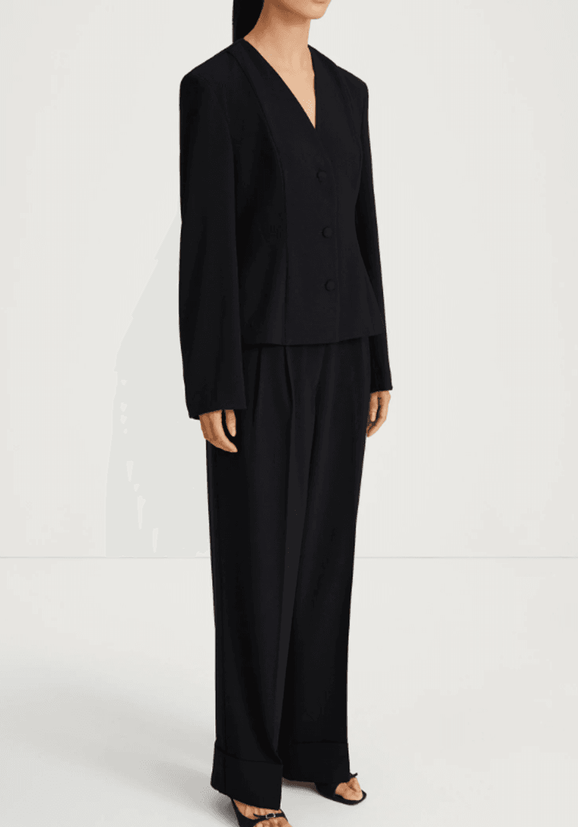 BRIAR BLOUSE - BLACK/ Stylein