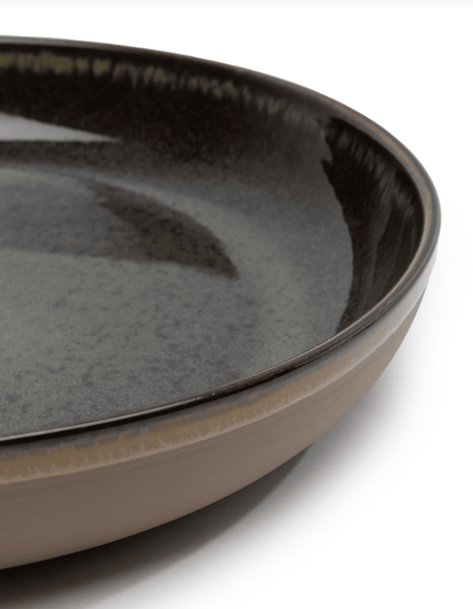 Serving Plate M Indi Grey Surface/ Serax