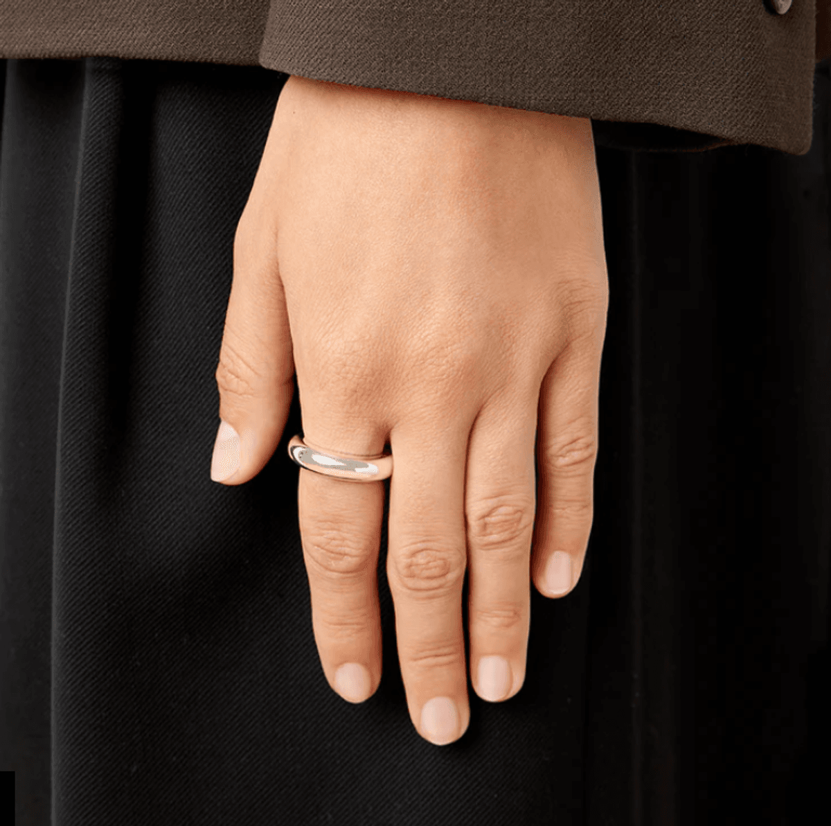 The Evie Ring Silver/ Liè Studio