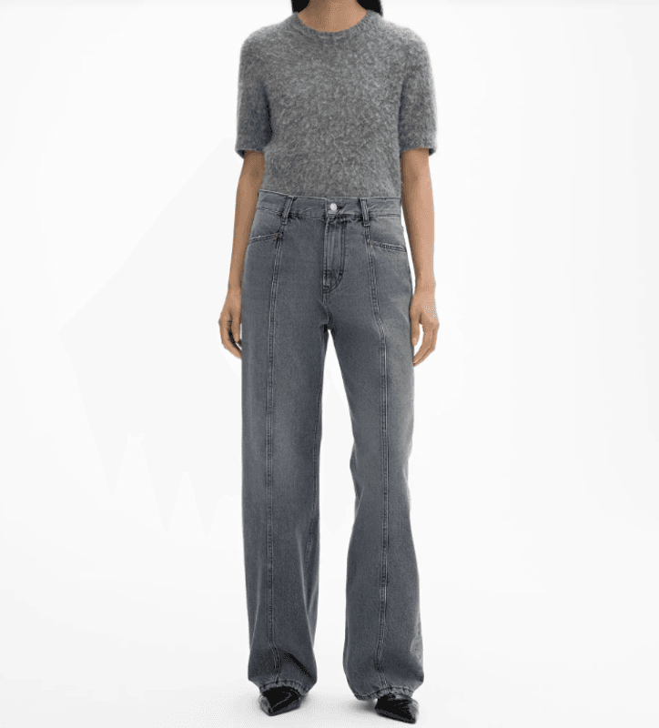 LOOSE FIT DENIM LIGHT GREY/ Dagmar