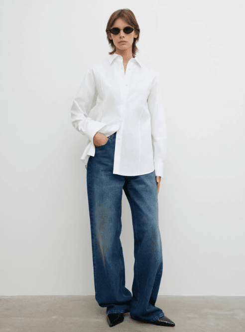 Hovedbilde Poplin shirt white/ Dagmar