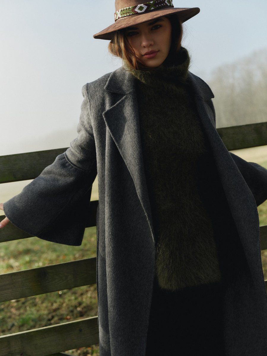 Juli Coat Dark Grey/ Ella&il