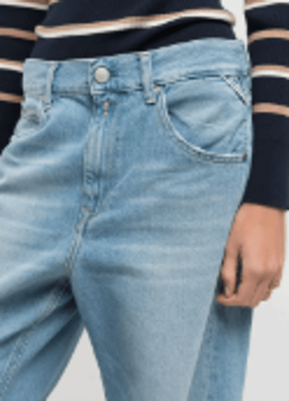 NARJA BAGGY-FIT JEANS MEDIUM BLUE/ Replay