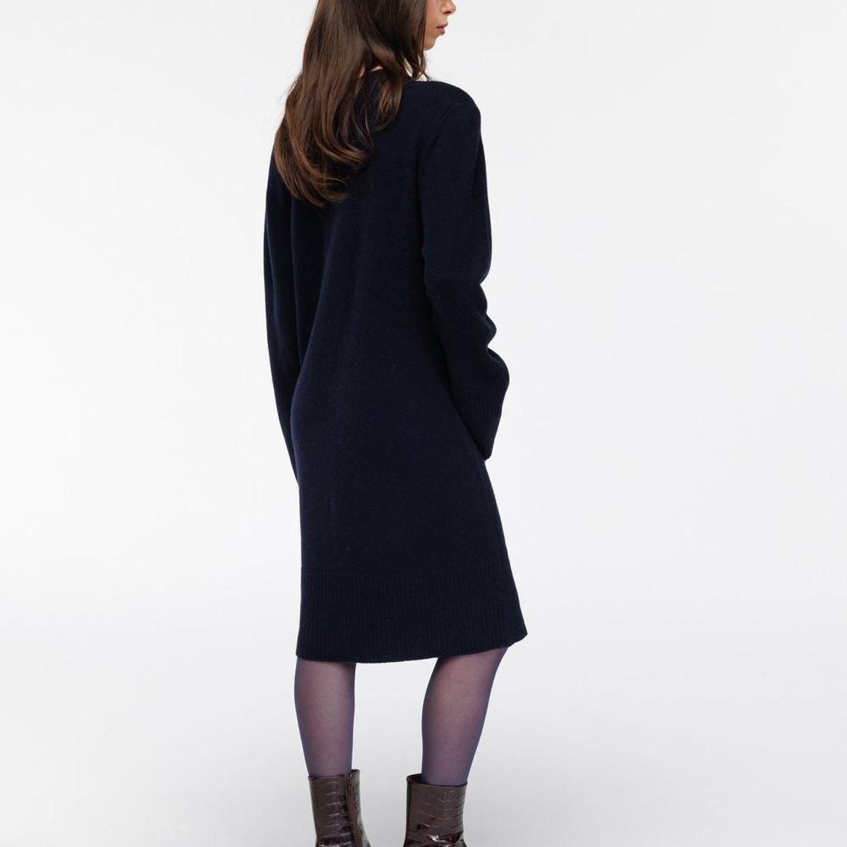 Amalie kjole Midnatt. Woodling