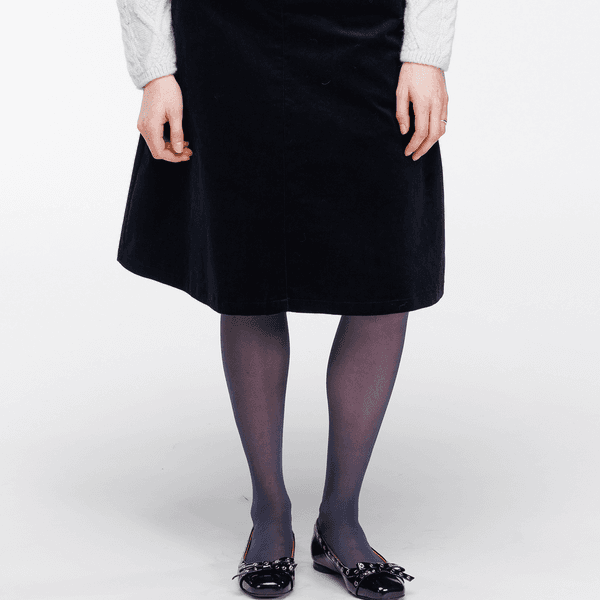 Hovedbilde Vibeke skjørt Midnatt. Woodling