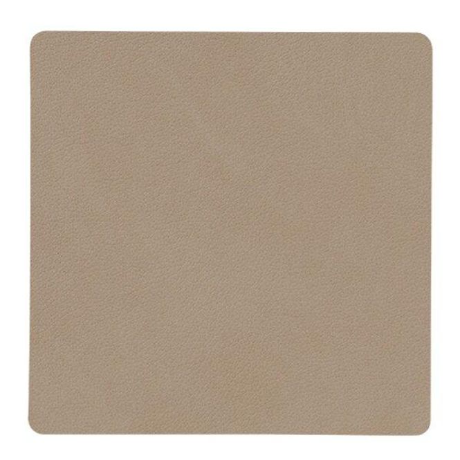 Hovedbilde Glass Mat Square Nupo Clay Brown. LIND DNA