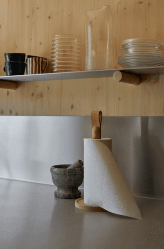 Norr Paper Towel Holder Oak/ Fritz Hansen