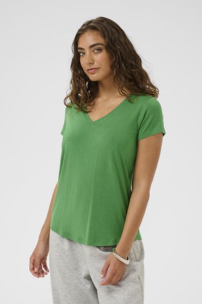 Hovedbilde Culture CUpoppy V-neck T-Shirt - Green