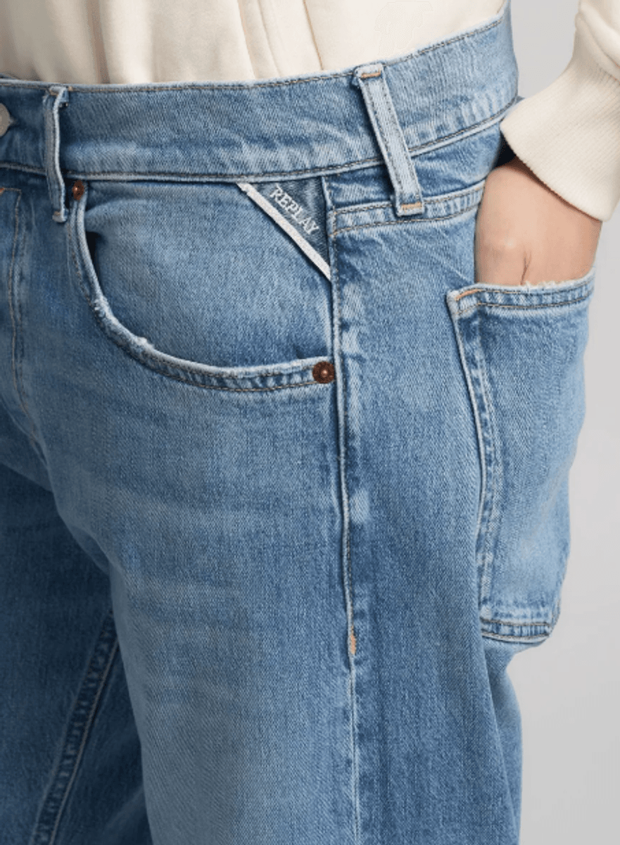 AUBRY BOY-FIT JEANS Lt blue/ Replay