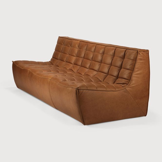 Hovedbilde N701 modulsofa old saddle 3 seter Ethnicraft