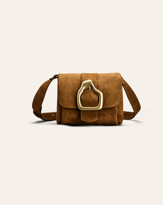 Hovedbilde CalaJade NAMI MINI Crossbody bag - Camel Suede