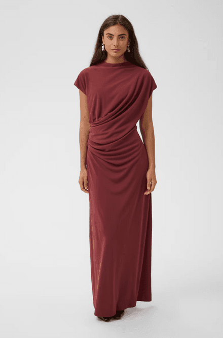 Hovedbilde Culture CUcamma Dress -  Chocolate Truffle / Red