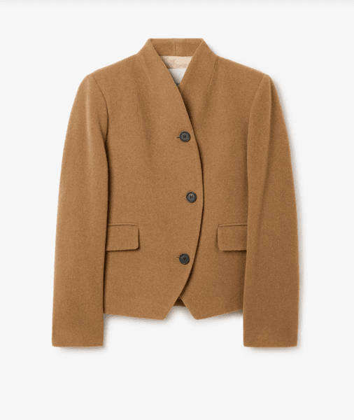 Hovedbilde Short Curved Jacket Caramel/ Dagmar