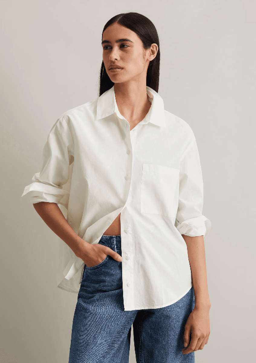 Skjorte Hvit/ Marc O' Polo