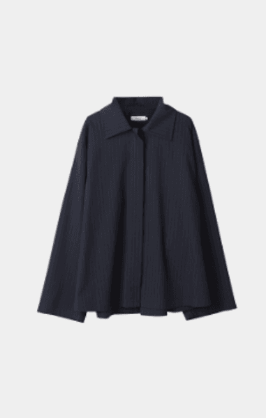 Hovedbilde BRENLY SHIRT - NAVY PINSTRIPE/ Stylein