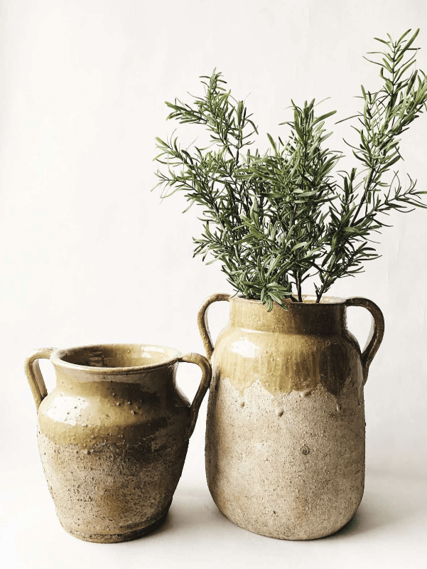 Urne m hank h 19 cm natur/ Trend Design