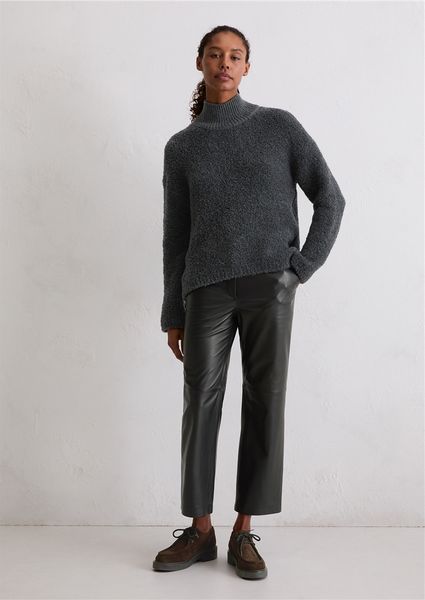 Hovedbilde Bouclé sweater grey melange/ Marc O`polo