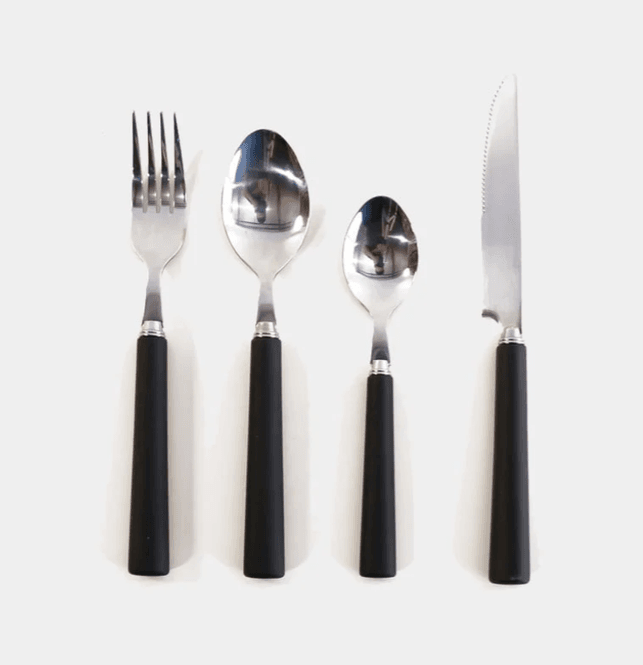 Hovedbilde Bestikk svart gummi/ Olsson & Jensen