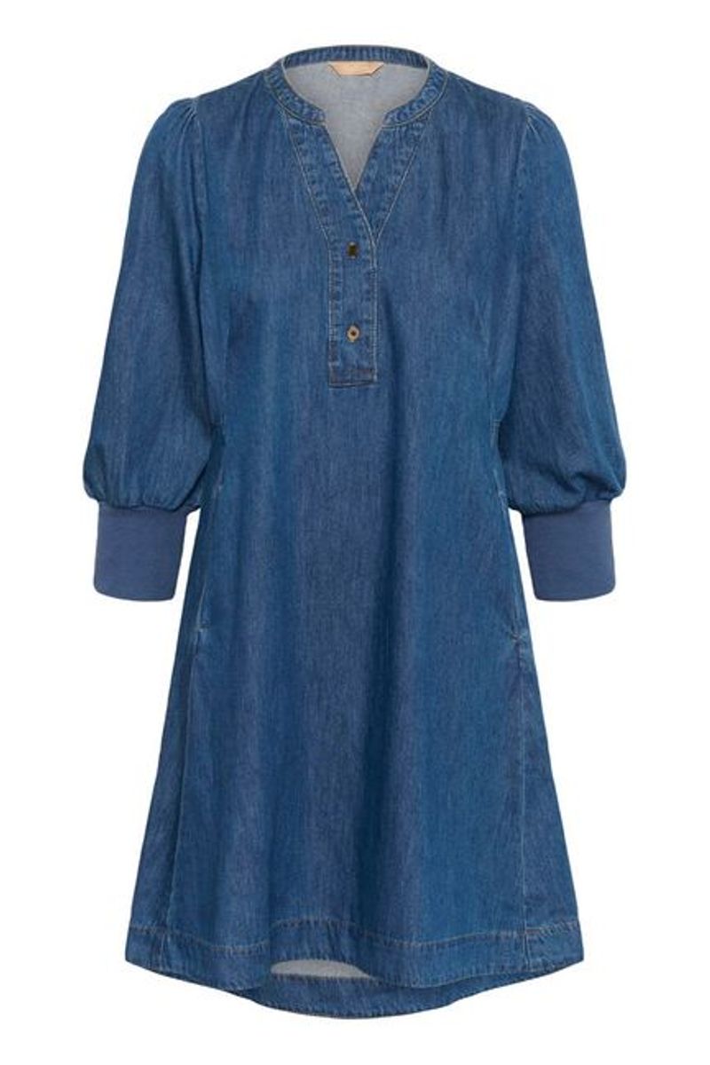 CUarpa Short Dress Dark Blue Wash / Culture
