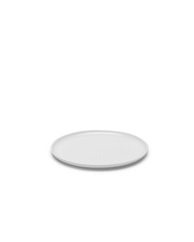 Plate Low M White Base/ Serac