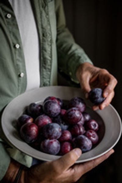 Hovedbilde Skål d38 h10,5 cm, porslin, vanilj/ Ernst