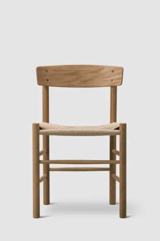 Spisestuestol - J39 Folkestolen Oljet Eik  Fredericia