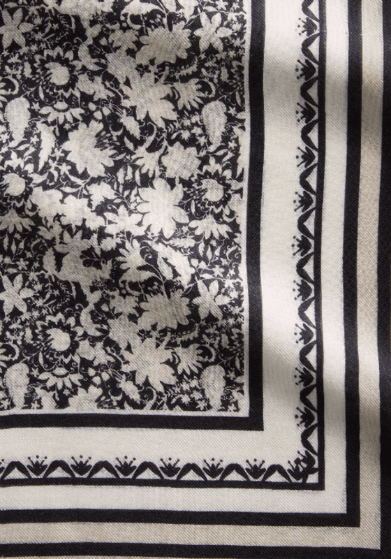 Marc O`Polo Scarf made from modal twill - Dark Blue