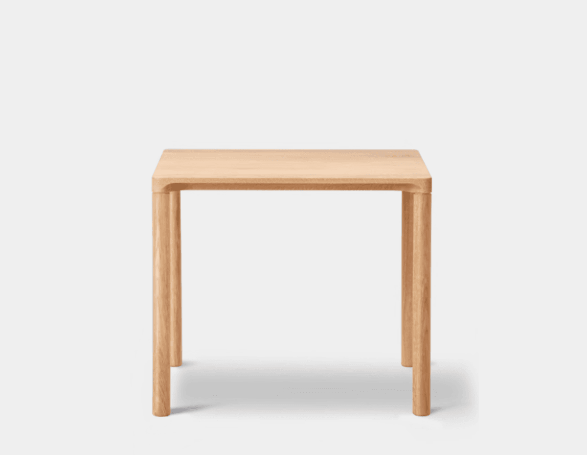 Piloti Wood Coffee Table  Eg lys olie/ Fredericia