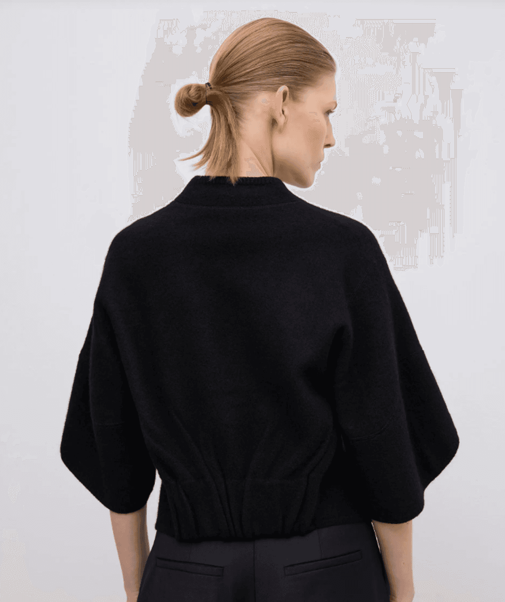 Short wool cardigan/ Dagmar