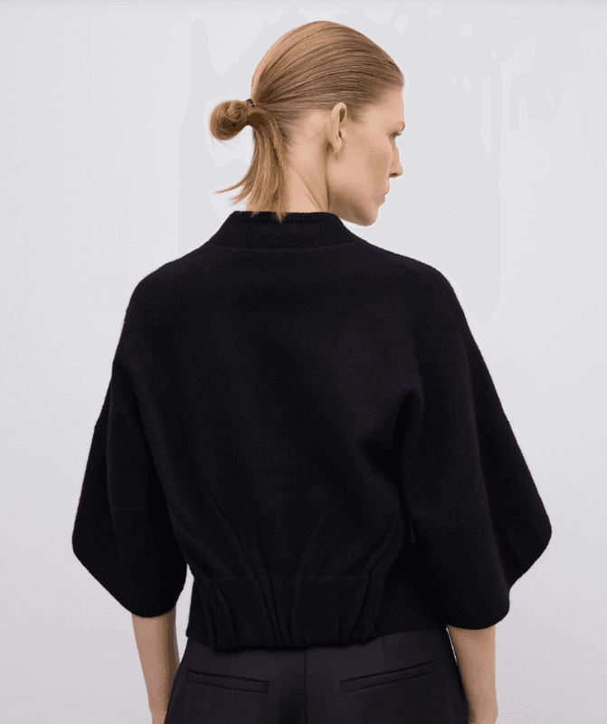 Short wool cardigan/ Dagmar