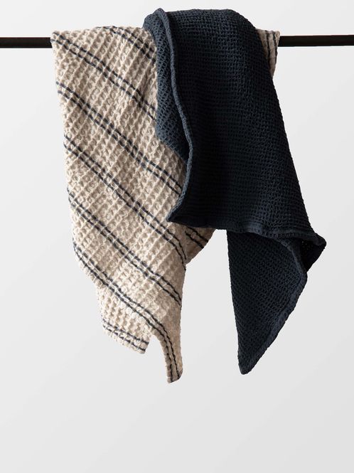 Hovedbilde Nella waffle towel - 50x70 Blue/ Tell Me More
