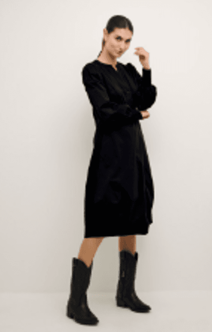 Hovedbilde CUantoinett rib dress black/ Culture