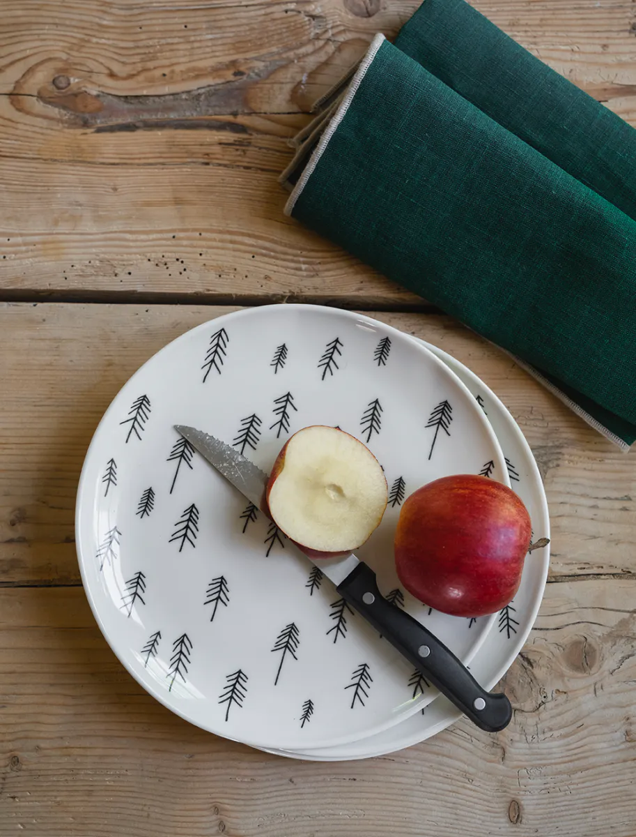 Tall plate, white/ Fine Little Day