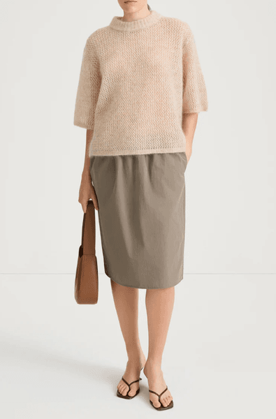 Hovedbilde NIA SWEATER - OYSTER/ Stylein