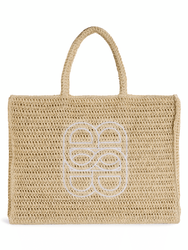 Lene Straw Bag Beige/ Ella&il