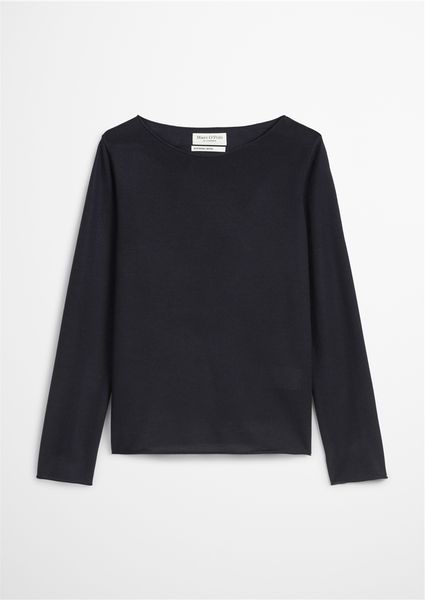 Hovedbilde Knitted sweater soft merino wool Deep night Blue/ ...