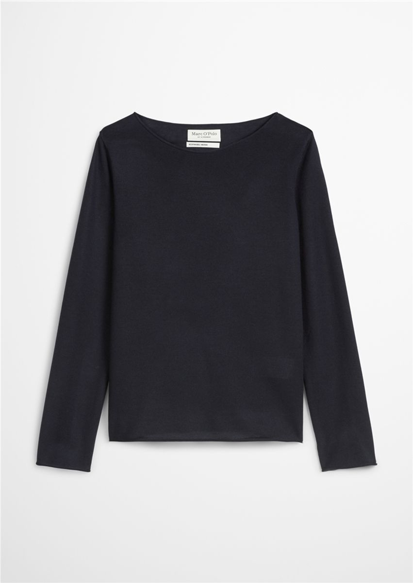 Knitted sweater soft merino wool Deep night Blue/ Marc O'Polo
