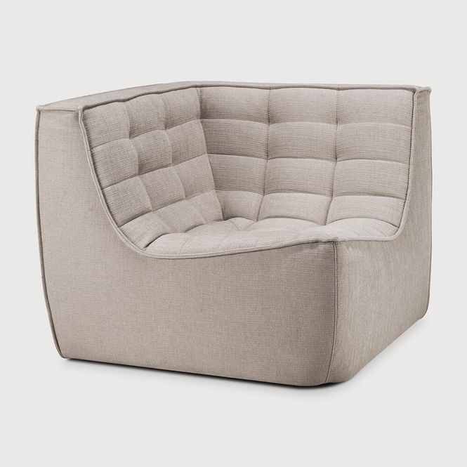 Hovedbilde N701 modulsofa hjørne Ecru Ethnicraft