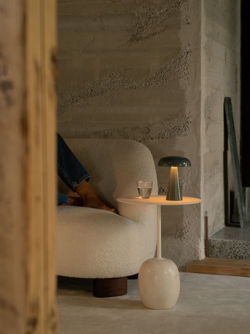 Hovedbilde Lato Side Table LN9 Oval Ø40x50 H45 cm Crema Diva ...