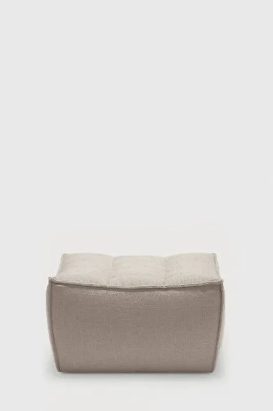N701 fotskammel beige Ethnicraft