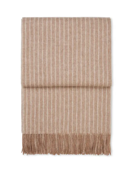 Hovedbilde Stripes throw, camel. Elvang