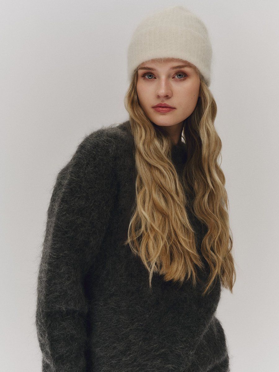 Helli Chunky Sweater Charcoal/ Ella&il