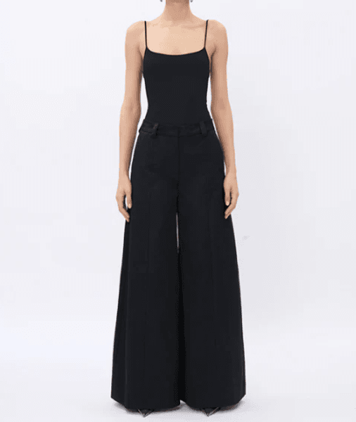 Hovedbilde ALMA BLACK - COTTON STRETCH TROUSERS/ TheLatest