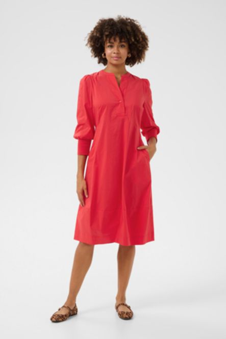 Hovedbilde Culture CUantoinett 3/4 Sleeve Dress - Red