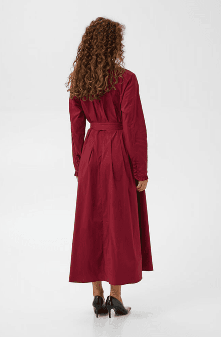 Hovedbilde Culture CUMARGI ANTOINETT BELT DRESS - Biking Red ...