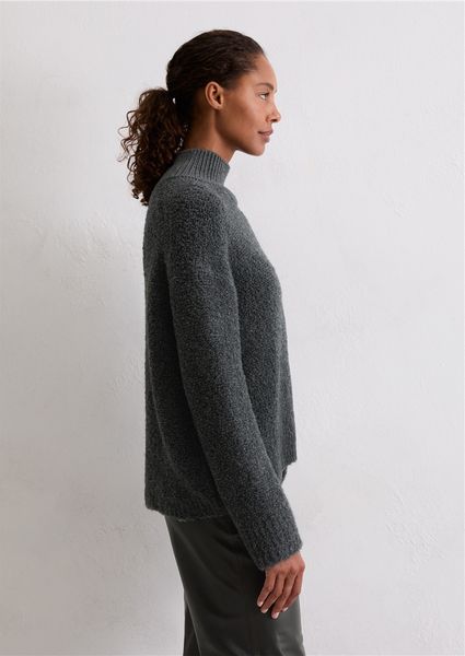 Hovedbilde Bouclé sweater grey melange/ Marc O`polo