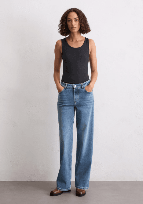 Hovedbilde Jeans model Linn wide with CIRCULOSE vintage blue ...