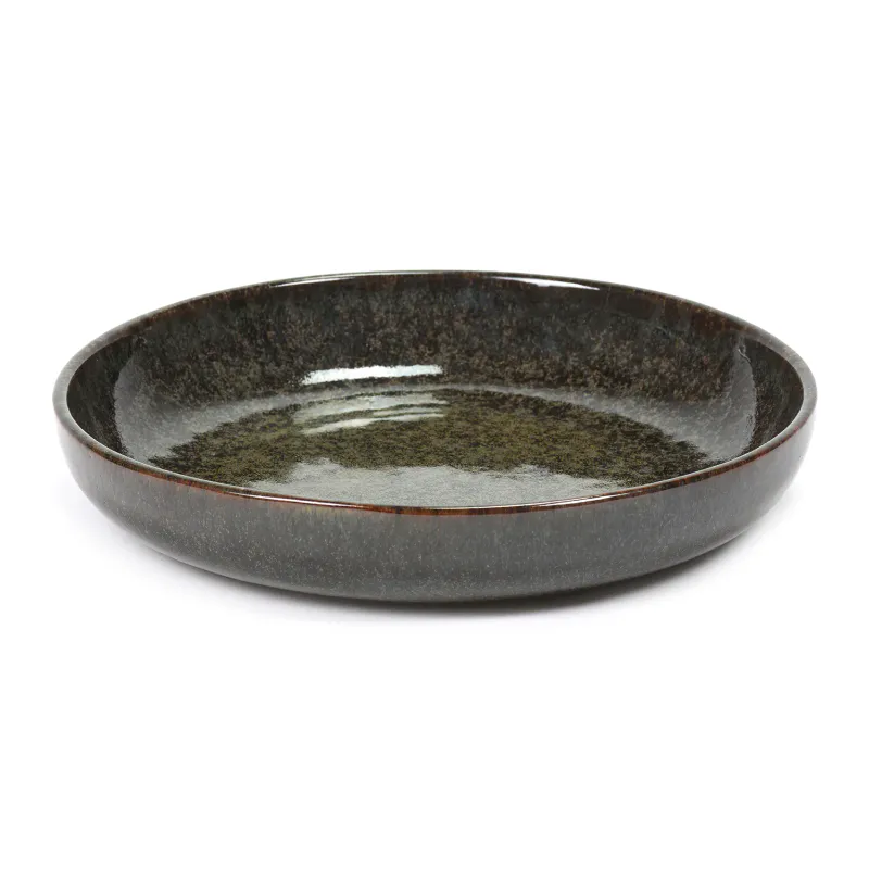 DEEP PLATE L INDI GR. Diameter 21cm. SERAX